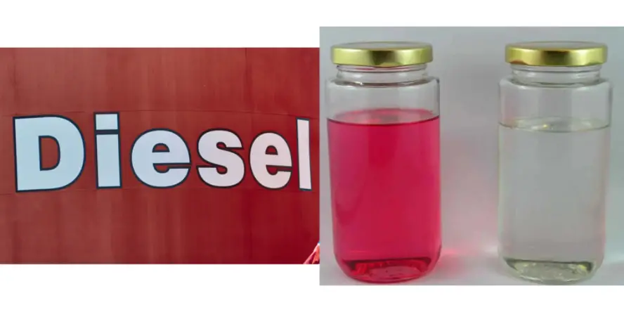 Diesel Gas Color