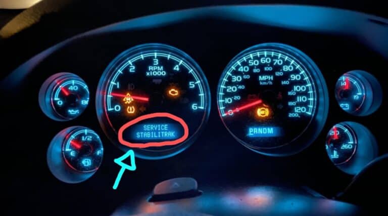 Service StabiliTrak Warning Light: Common Causes & Fixes