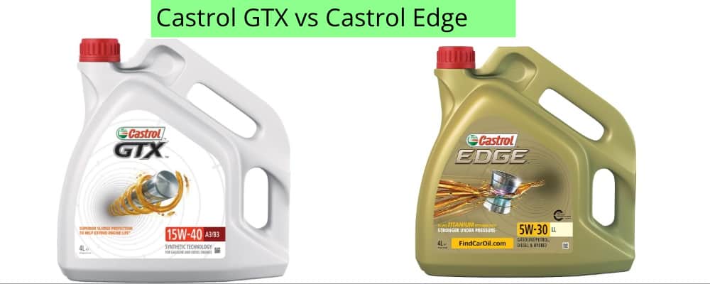 Castrol Magnatec 5W40 vs Castrol EDGE 5W40 test oil 